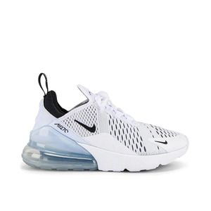 Nike Air Max 270 Sneaker in White & Black 7.5